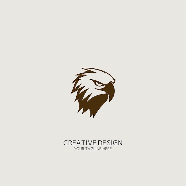 vector de logotipo de halcón