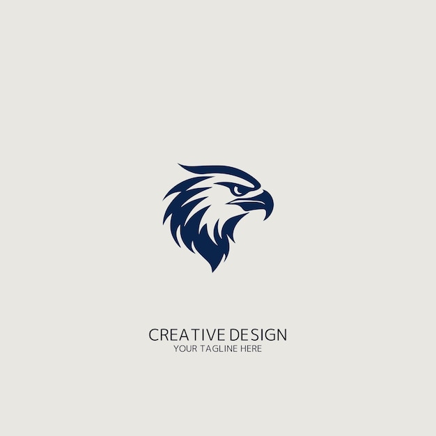 vector de logotipo de halcón