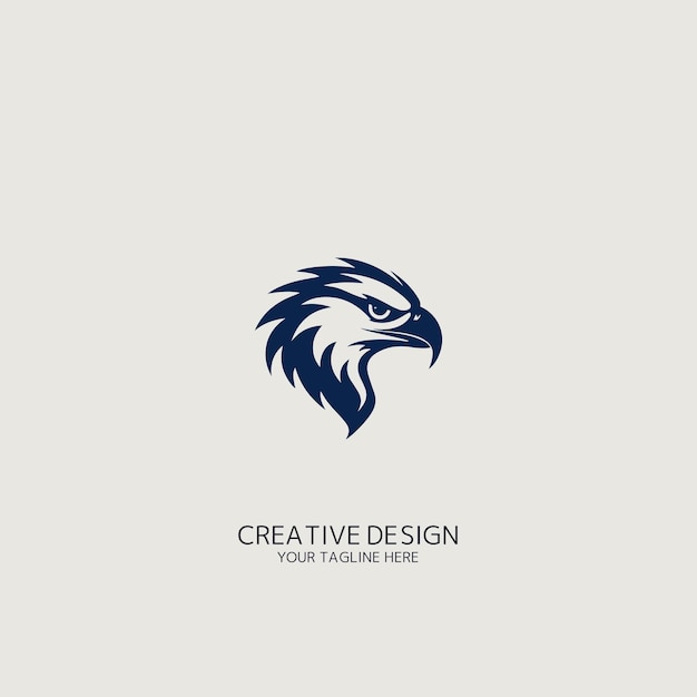vector de logotipo de halcón