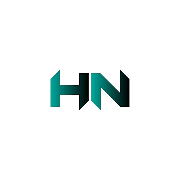 Vector vector del logotipo hn