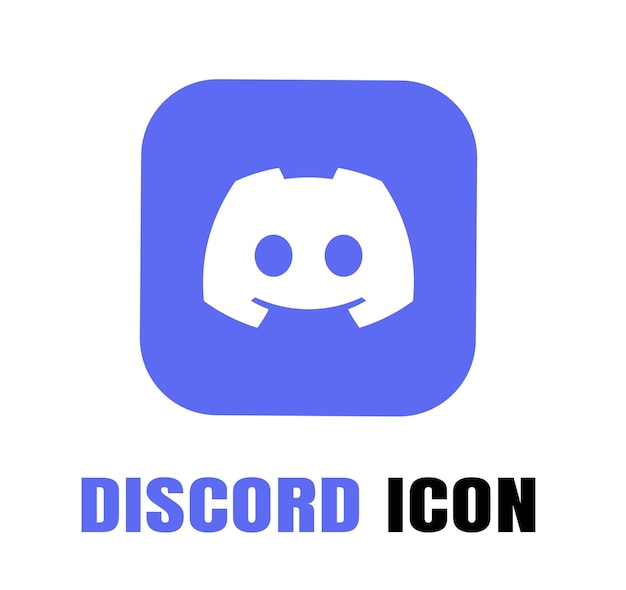 Vector del logotipo del icono de discordia