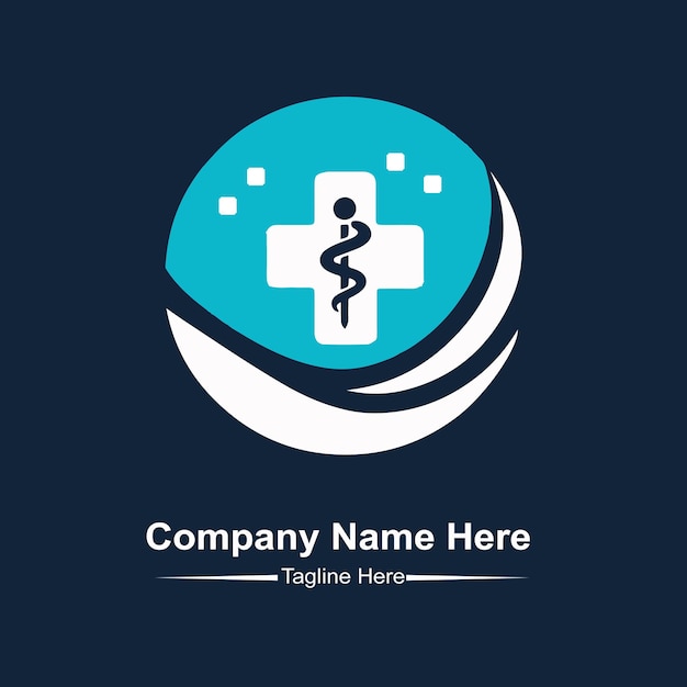 Vector de logotipo y icono médico