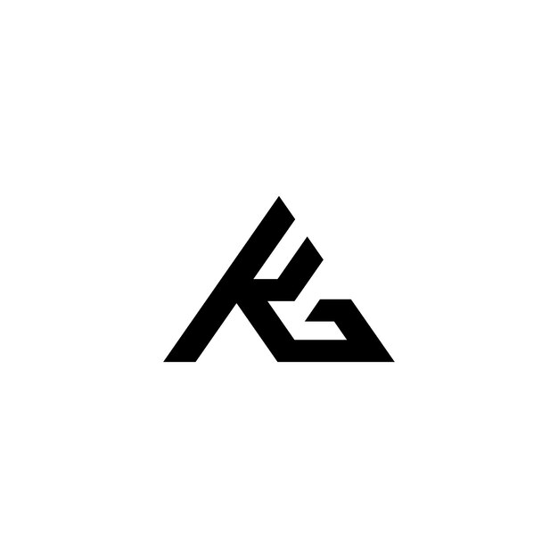 vector del logotipo de kg