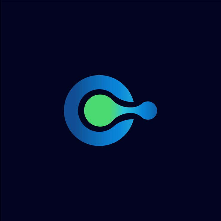 Vector vector de logotipo de la letra c moderno y creativo
