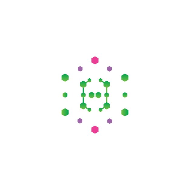 Vector del logotipo de la letra H
