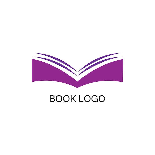 Vector del logotipo del libro