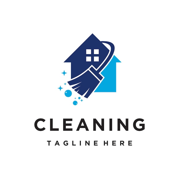 Vector de logotipo limpio con concepto moderno idea creativa y simple