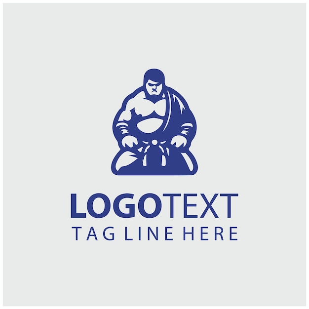 Vector del logotipo del luchador de sumo