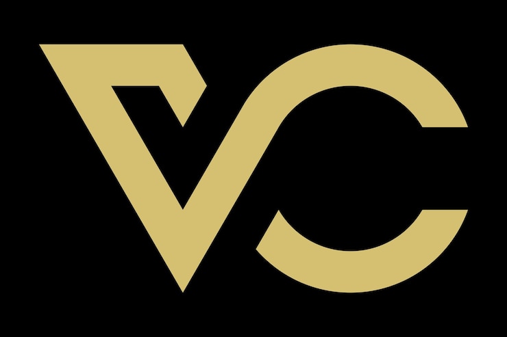 Vector vector de logotipo de lujo mc