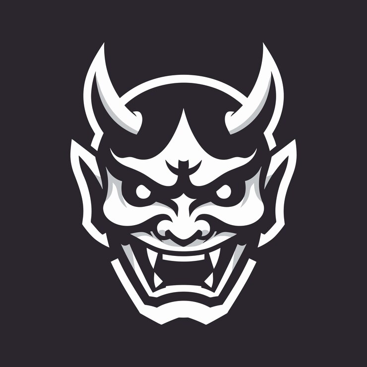 Vector del logotipo de la máscara oni