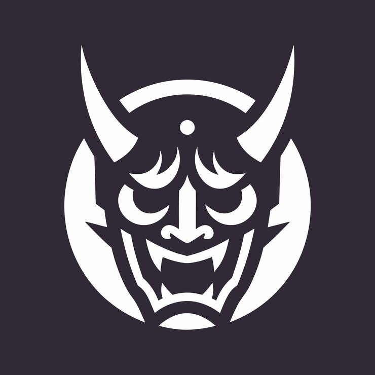 Vector del logotipo de la máscara oni
