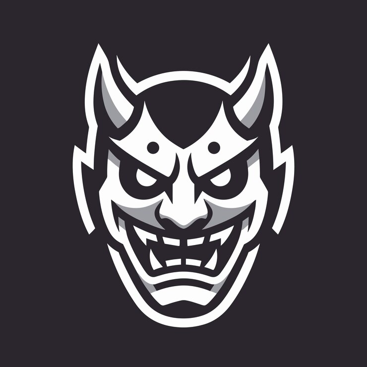 Vector del logotipo de la máscara oni