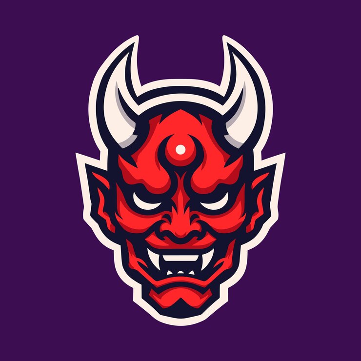 Vector del logotipo de la máscara oni