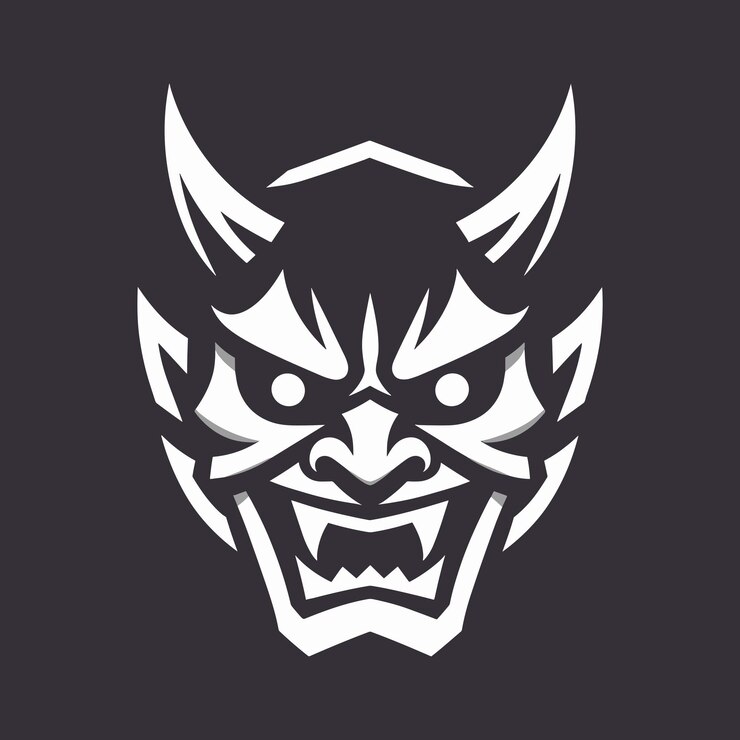 Vector del logotipo de la máscara oni