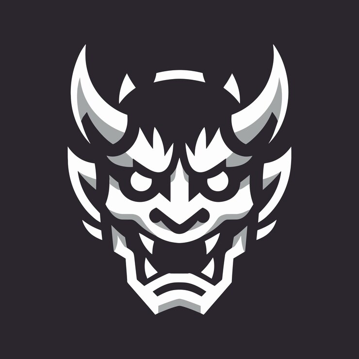 Vector del logotipo de la máscara oni
