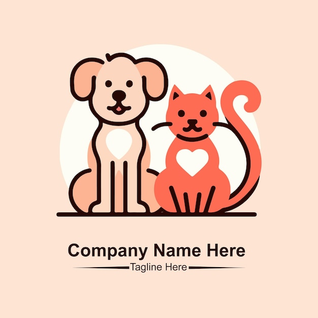 Vector de logotipo de mascotas