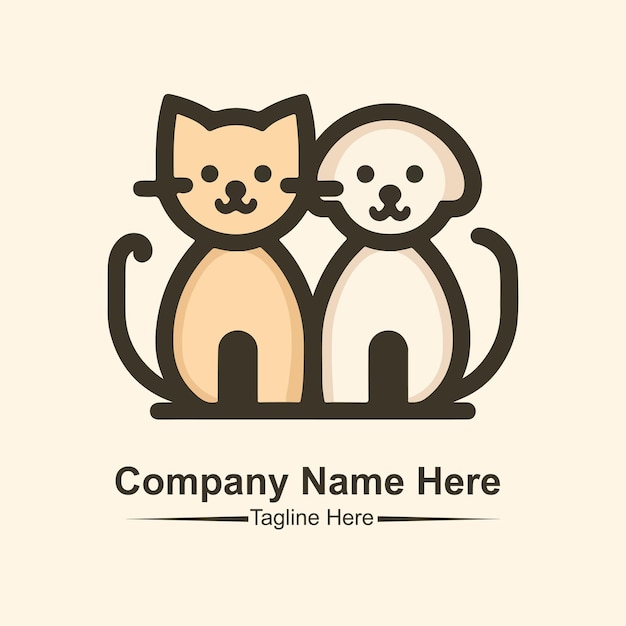 Vector de logotipo de mascotas