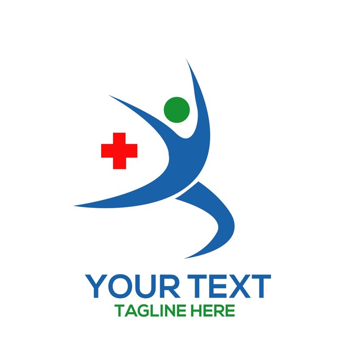 Vector de logotipo médico de la salud