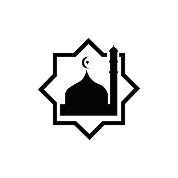 Vector del logotipo de la mezquita
