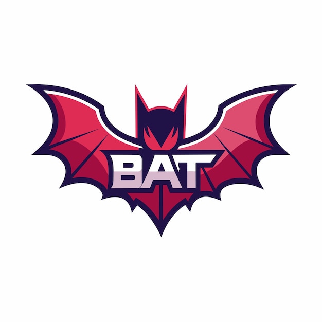 Vector del logotipo del murciélago 22