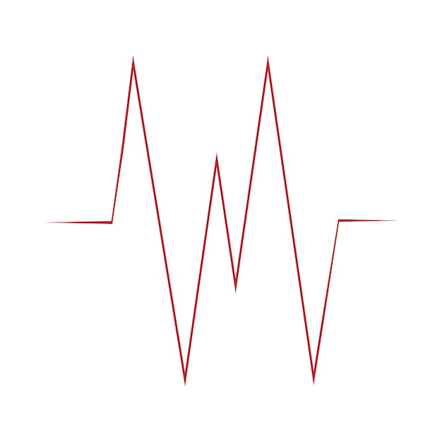 Vector de logotipo de música de onda de sonido