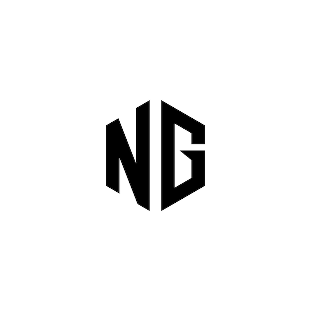 vector de logotipo NG