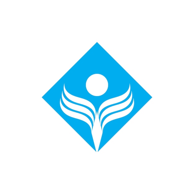 Vector de logotipo de onda de agua y plantilla de símbolo