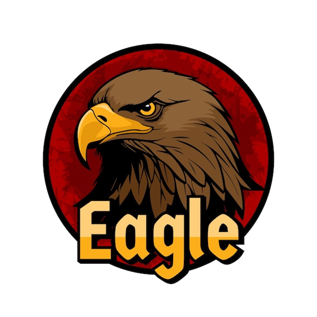 Vector del logotipo del pájaro águila