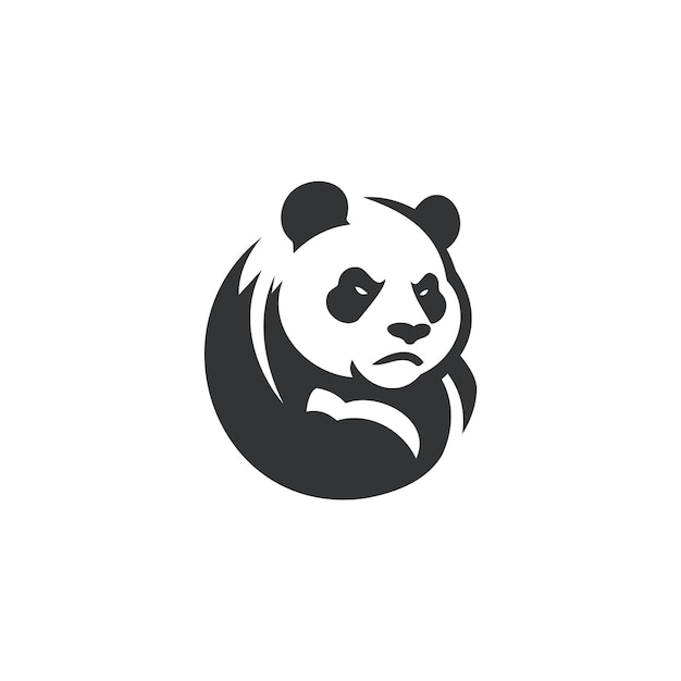 Vector del logotipo del panda