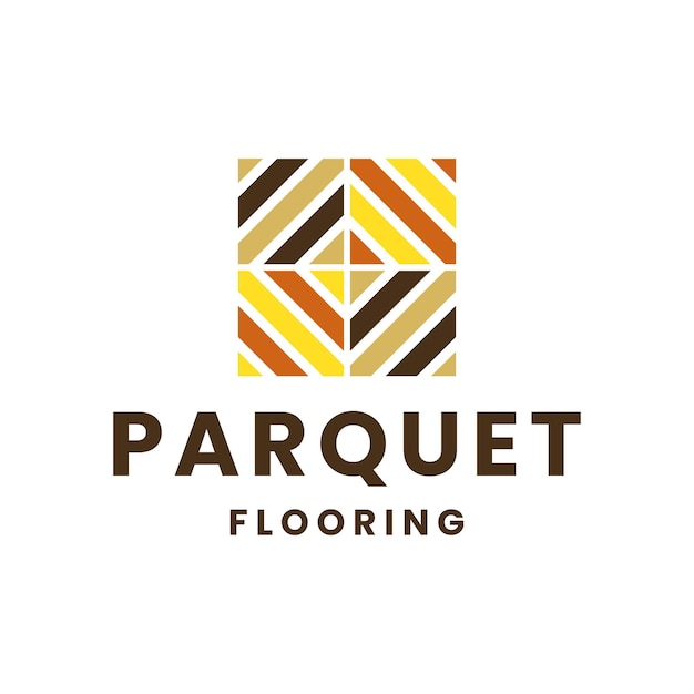 Vector vector de logotipo de parquet para su negocio