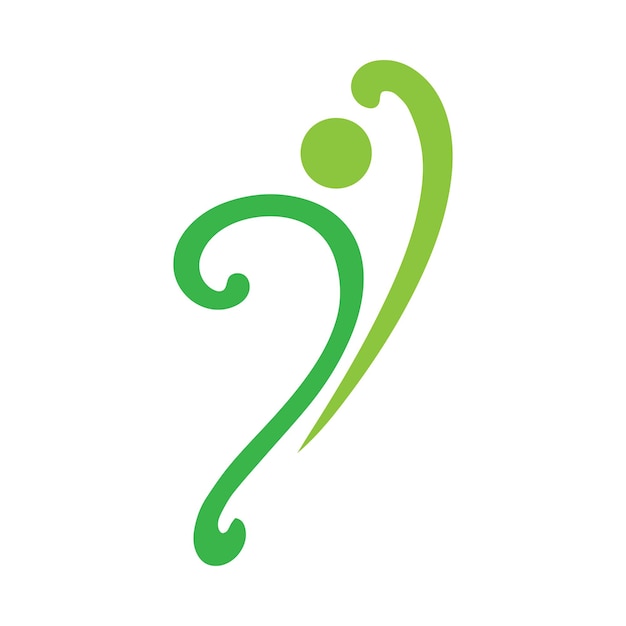 Vector de logotipo de personas de vida de salud