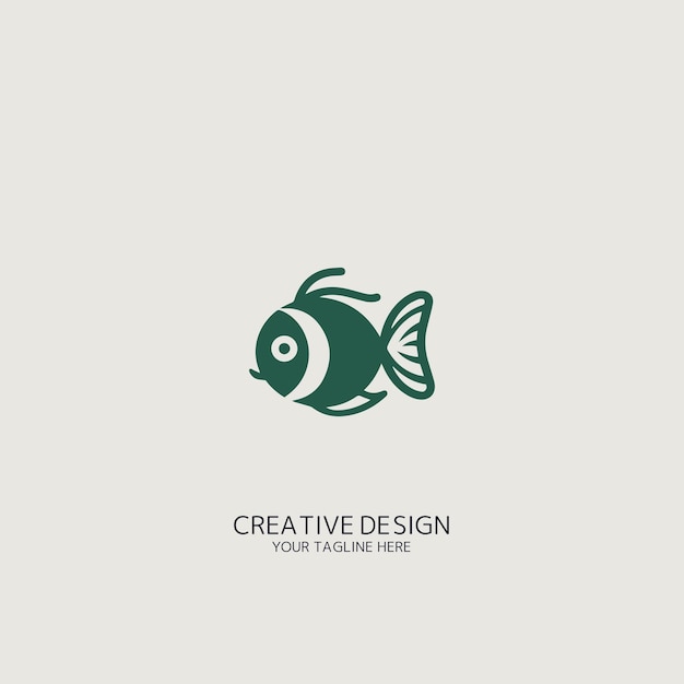 vector de logotipo de pez