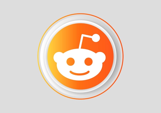 Vector el vector del logotipo de reddit es una representación estilizada del logotipo de la popular aplicación de redes sociales