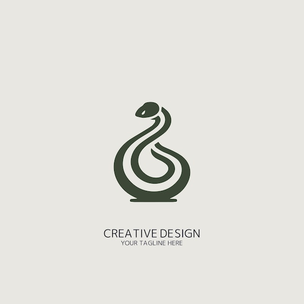 Vector del logotipo de la serpiente