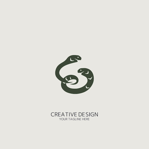 Vector del logotipo de la serpiente