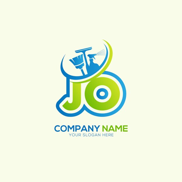 Vector del logotipo del servicio de limpieza