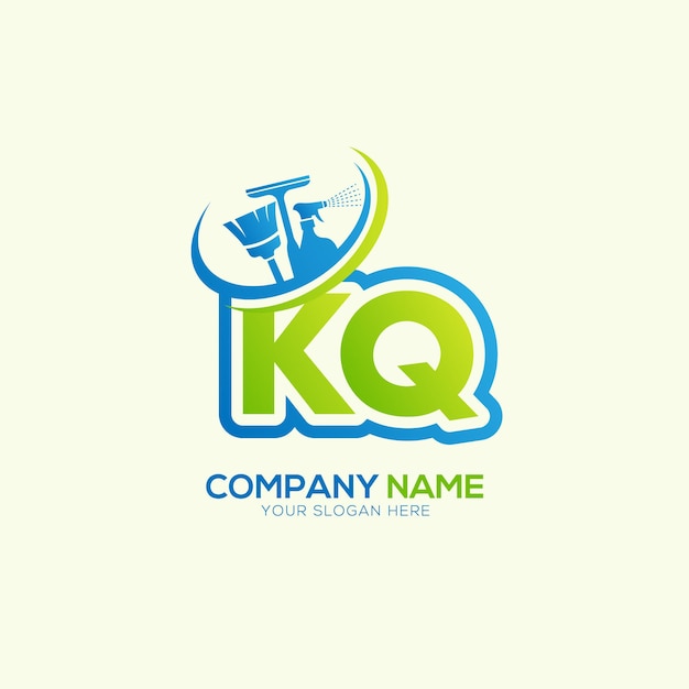 Vector de logotipo del servicio de limpieza