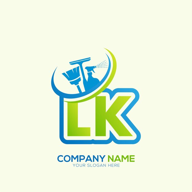 Vector del logotipo del servicio de limpieza