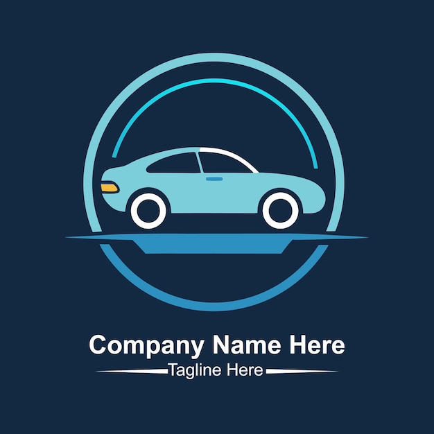 Vector del logotipo de servicio y reparación de automóviles