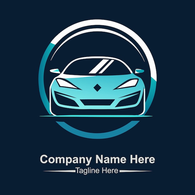 Vector del logotipo de servicio y reparación de automóviles