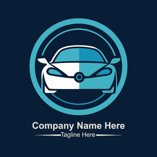 Vector del logotipo de servicio y reparación de automóviles
