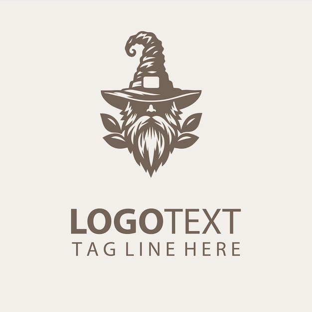 Vector del logotipo del sombrero de mago