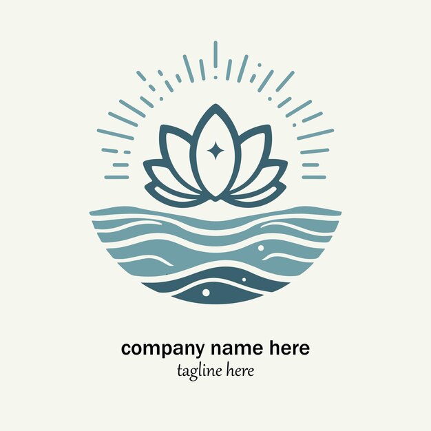 Vector del logotipo del spa