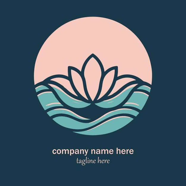 Vector del logotipo del spa
