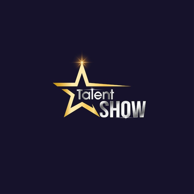 Vector vector del logotipo de talent show