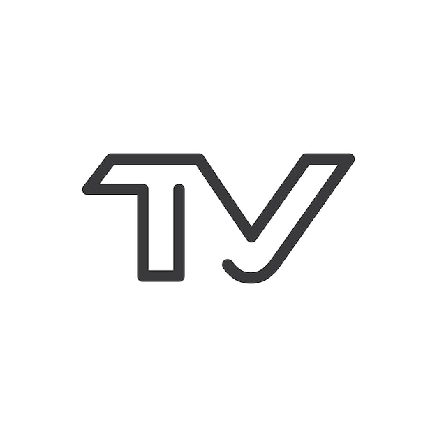 Vector del logotipo de la televisión