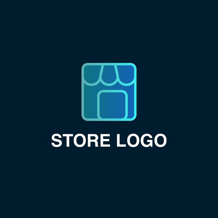 Vector de logotipo de tienda