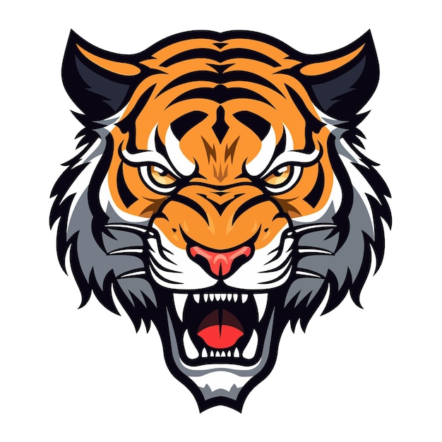 Vector del logotipo del tigre