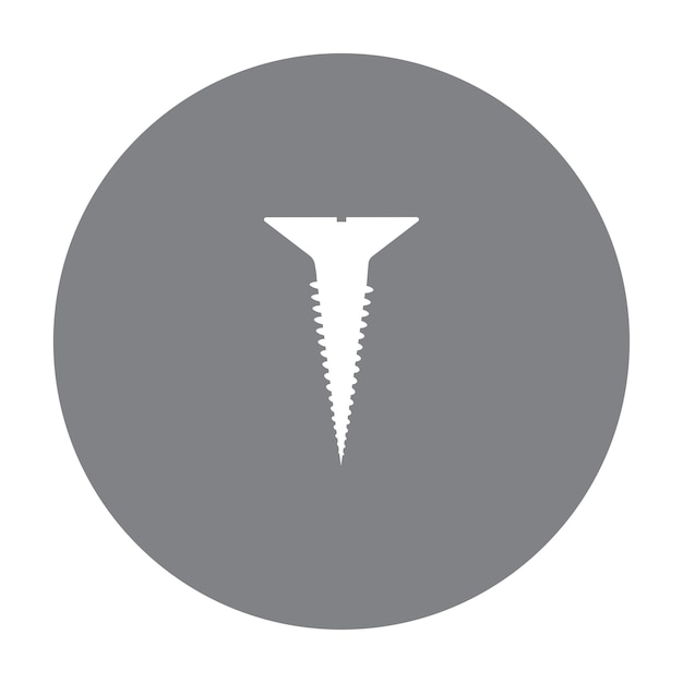 Vector de logotipo de tornillo