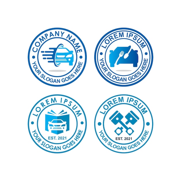 vector de logotipo de transporte de logotipo automotriz